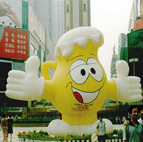 商場(chǎng)店鋪宣傳卡通模型